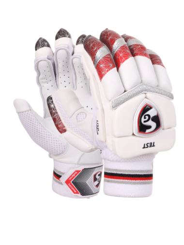 SG Test Leather Palm Batting Gloves (Sausage)