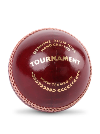 SG Tournament Cricket Leather Ball (Red)