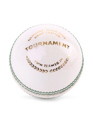 SG Tournament Cricket Leather Ball (White)