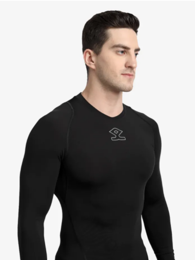 Shrey Intense Compression Long Sleeves Top Accessory (Black)