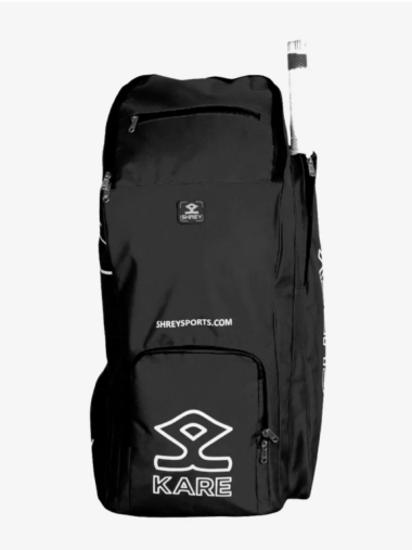 Shrey Kare Duffle Cricket Gear Kit Bag (Black)