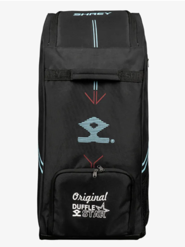 Shrey Star Duffle 2.0 Cricket Gear Kit Bag (Black)