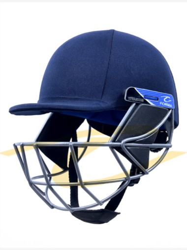 Forma Pro Axis (Titanium) Protective Cricket Helmet