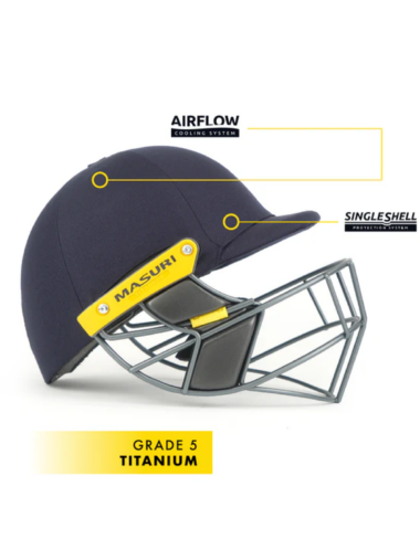 Masuri T-Line (Titanium) Protective Cricket Helmet
