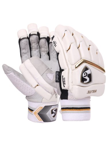 SG HiLite Leather Palm Cricket Batting Gloves (Cut/Split)