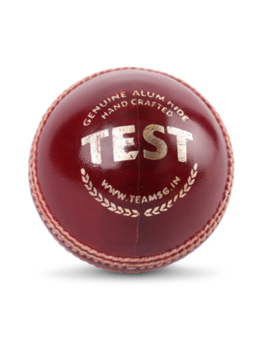SG Test Cricket Leather Ball-Grade 1 (Red)