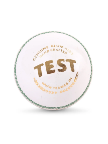 SG Test Cricket Leather Ball-Grade 1 (White)