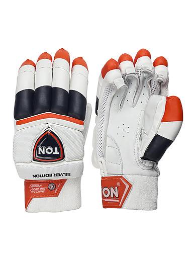 SS TON Silver Batting Gloves (Silver Edition)-Sausage