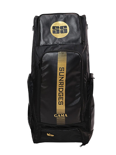 SS TON Gama Cricket Gear Kit Bag (Black)