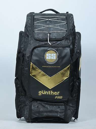 SS TON Gunther Pro Leather Kit Bag (Black)