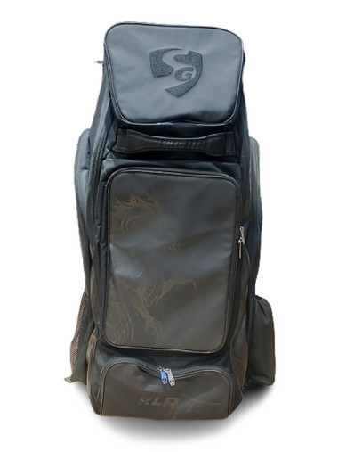SG KLR Player Duffle Kit Bag (KL Rahul Edition) - Black