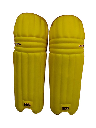 KG League Cricket Batting Pads (Yellow)