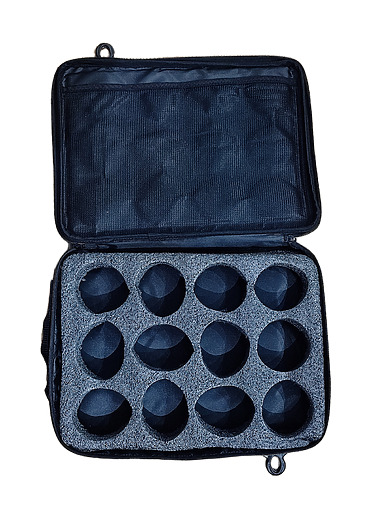 GeeBax Cricket Ball Bag Accessory (Black)