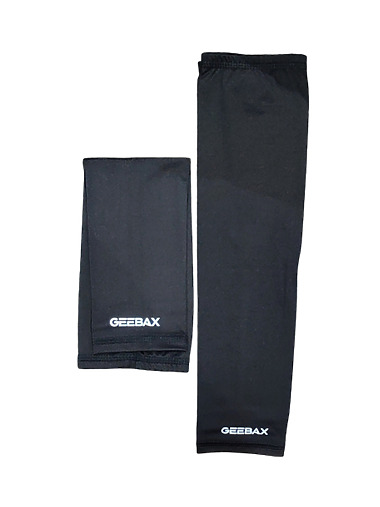 Geebax Compression Elbow Sleeves Accessory (Black)