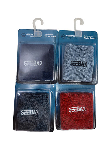 Geebax Performance Wrist Band Accessory (Multi Color)