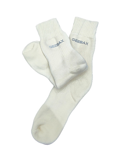 Geebax Cricket Socks Accessory (Cream)