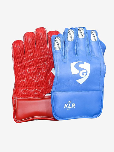 SG KLR 1 Wicket Keeping Gloves (Red & Blue)