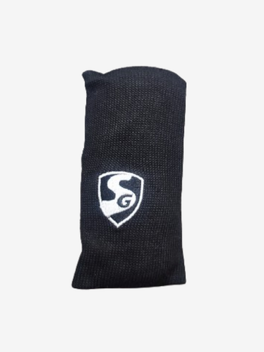 SG Wrist Guard 7 Inch Cricket Wrist Band (Black)