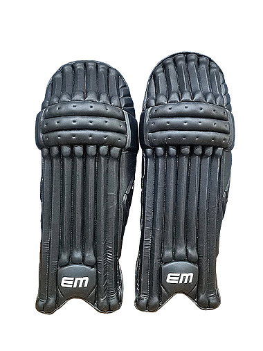 EM GT 1.0 Cricket Batting Pads (Black)