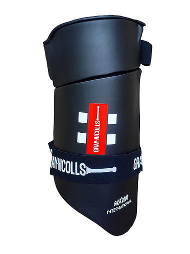 Gray-Nicolls GNX 200 International Cricket Thigh Guard (Black)