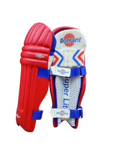 Morrant Superlite Standard Cricket Batting Pads (Red)