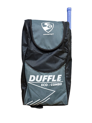 SG Eco Duffle Combo First Kit-Complete Youth Cricket Kit (Size 4)