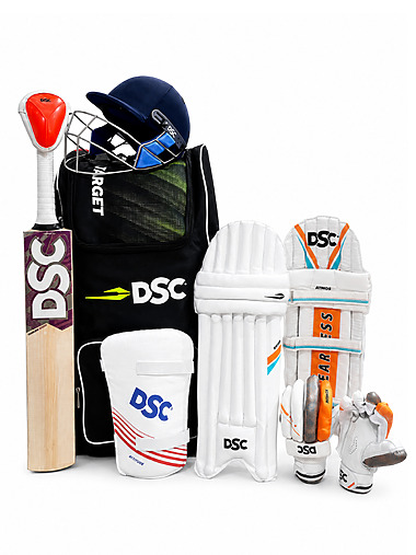DSC Premium Range : Complete Junior Cricket Kit (Size 5)
